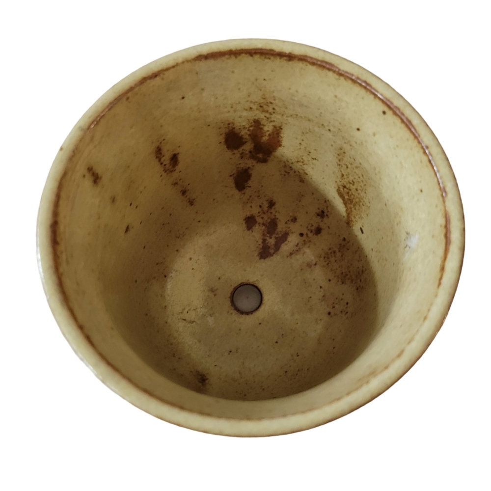 Hand Crafted Pottery Planter w Snail - Picture 6 of 9